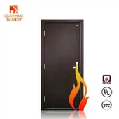 Vaste houten paneel deur MDF -deur met gladde of half glanzende oppervlakteafwerking